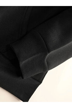 Starry Sky Baskılı Kapüşonlu Sweatshirt