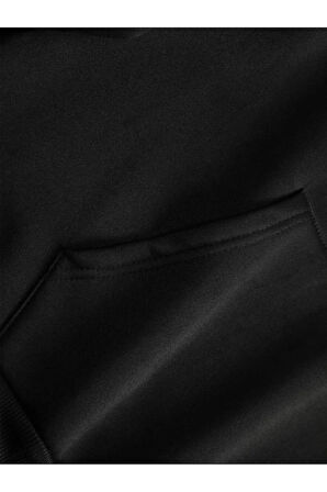 Starry Sky Baskılı Kapüşonlu Sweatshirt