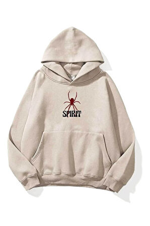 Unisex Spirit Baskılı Sweatshirt