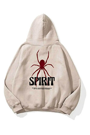 Unisex Spirit Baskılı Sweatshirt