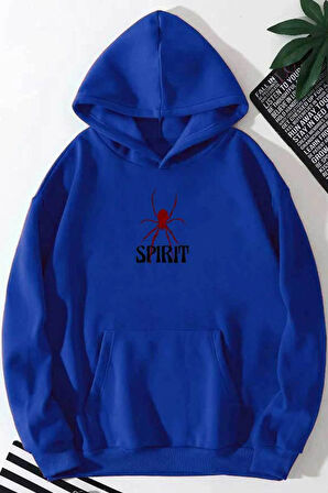 Unisex Spirit Baskılı Sweatshirt