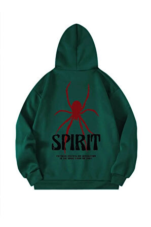 Unisex Spirit Baskılı Sweatshirt