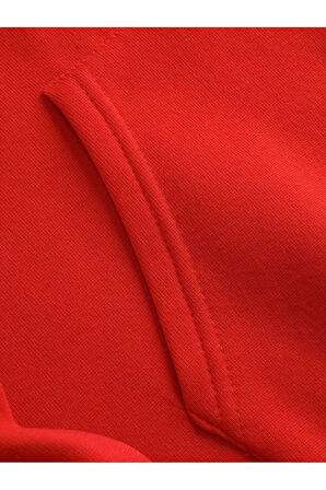 Baskılı Kapüşonlu Sweatshirt