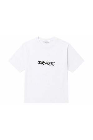 explorer tasarım %100 pamuk unisex basic tişört