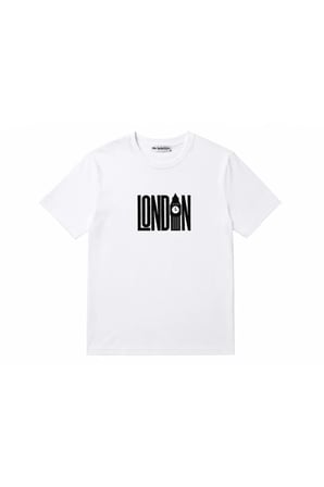 london tasarım %100 pamuk unisex basic tişört