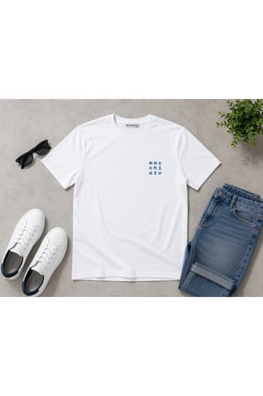 macchiato tasarım %100 pamuk unisex basic tişört