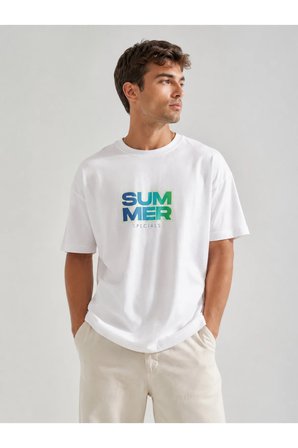 summer tasarım %100 pamuk unisex basic tişört