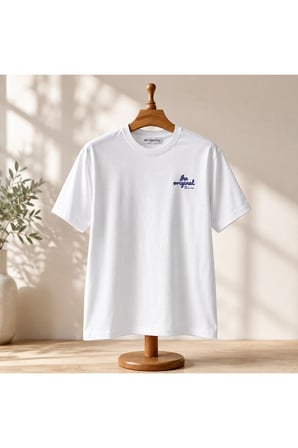 the original tasarım %100 pamuk unisex basic tişört