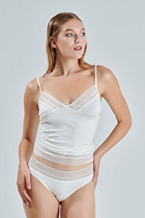 Kadın Penye Pudra Atlet Külot Kaşkorse Set Kadın Iç Çamaşırı Takımı 600