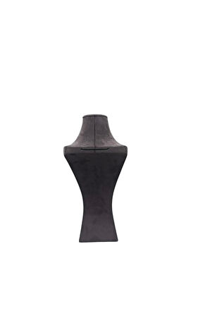 Yerli Üretim Adonis Model Sardunya Kumaş Füme Renk Boy 38cm Kolye Takı Sergileme Mankeni