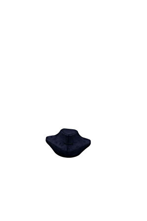 Yerli Üretim Yerde Model Sardunya Kumaş Lacivert Renk Boy 19 cm En 16 cm Kolye Takı Mankeni