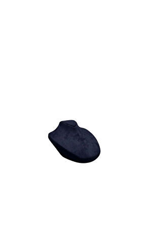 Yerli Üretim Yerde Model Sardunya Kumaş Lacivert Renk Boy 19 cm En 16 cm Kolye Takı Mankeni