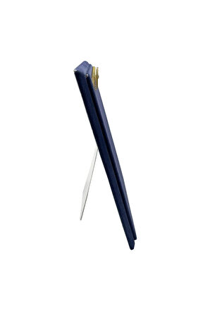 Süet Kumaş Lacivert Renk 20/16 Cm Ayaklı Kanca Bileklik Sergileme Standı
