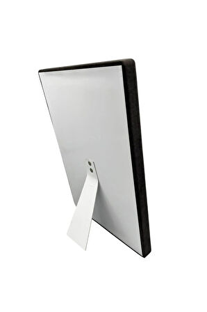Süet Kumaş Füme Renk 34/24 Cm Ayaklı Kolye Sergileme Standı