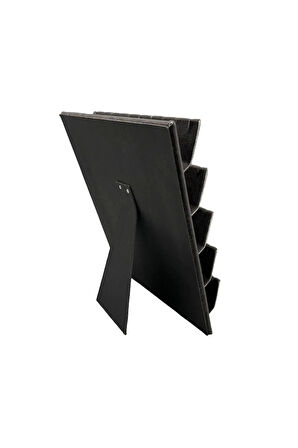 Süet Kumaş 20/16 Cm Füme Renk Ayaklı Küpe Standı