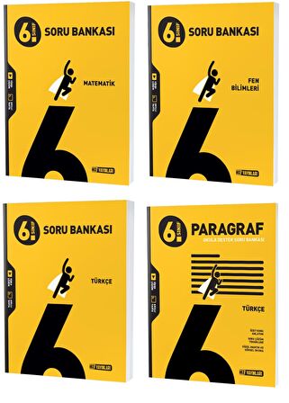 Hız 2023 6. Sınıf Matematik Türkçe Fen Paragraf Soru Seti 4 Kitap 2023