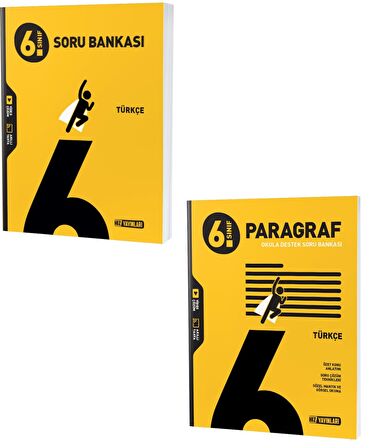 Hız 2023 6. Sınıf Türkçe + Paragraf Soru Seti 2 Kitap 2023
