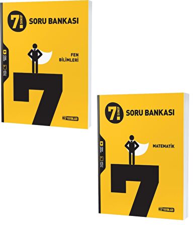 Hız 2023 7. Sınıf Matematik + Fen Bilimleri Soru Seti 2 Kitap 2023