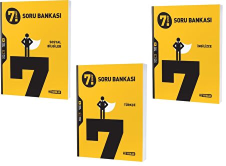 Hız 2023 7. Sınıf Türkçe + Sosyal + İngilizce Soru Seti 3 Kitap 2023