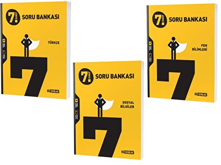 Hız 2023 7. Sınıf Fen Bilimleri + Türkçe + Sosyal Soru Seti 3 Kitap 2023