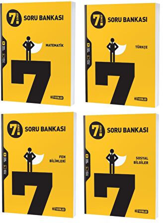 Hız 2023 7. Sınıf Matematik Türkçe Fen Sosyal Soru Seti 4 Kitap 2023
