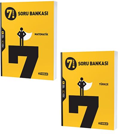 Hız 2023 7. Sınıf Matematik + Türkçe Soru Seti 2 Kitap 2023