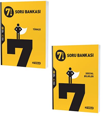 Hız 2023 7. Sınıf Türkçe + Sosyal Bilgiler Soru Seti 2 Kitap 2023