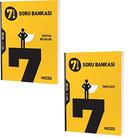 Hız 2023 7. Sınıf İngilizce + Sosyal Bilgiler Soru Seti 2 Kitap 2023