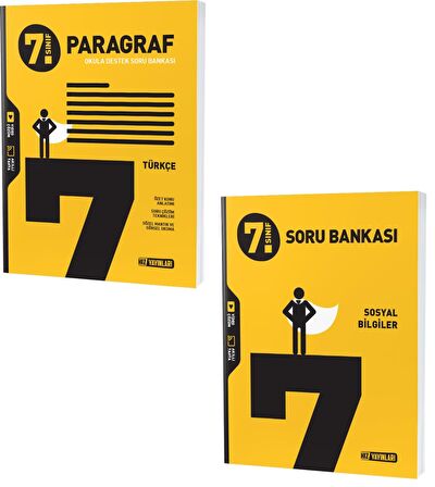 Hız 2023 7. Sınıf Paragraf + Sosyal Bilgiler Soru Seti 2 Kitap 2023