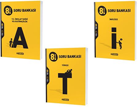 Hız Lgs 2023 8. Sınıf Türkçe + İnkılap Tarihi + İngilizce Soru Seti 3 Kitap 2023