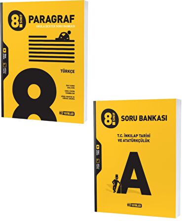 Hız Lgs 2023 8. Sınıf Paragraf + İnkılap Tarihi Soru Seti 2 Kitap 2023