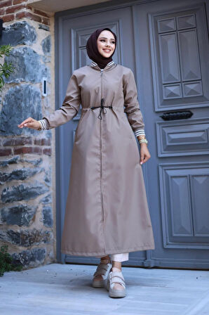 Kadın Belden Sıkmali Ribana Bondik Kap