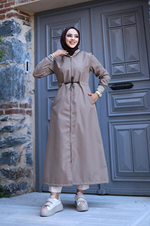 Kadın Belden Sıkmali Ribana Bondik Kap