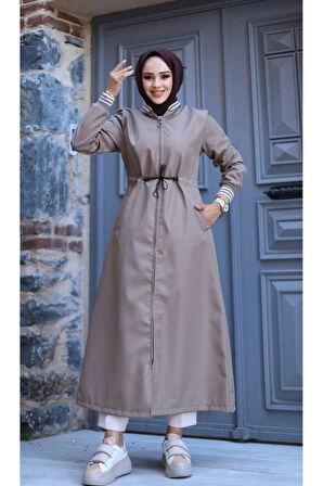 Kadın Belden Sıkmali Ribana Bondik Kap