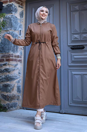 Kadın Belden Sıkmali Ribana Bondik Kap