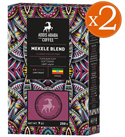 Mekele Blend 250 Gram 2'li Avantaj Paketi Çekirdek Kahve