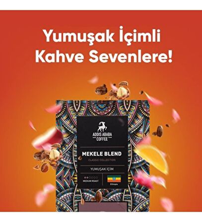 Mekele Blend 250 Gram 4'lü Avantaj Paketi Çekirdek Kahve
