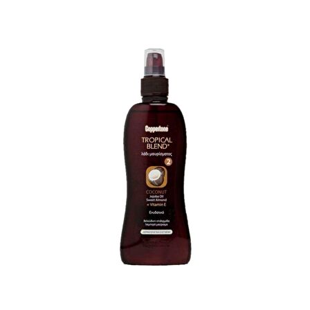 coppertone yoğun bronzlaştırıcı hindistan cevizli güneş yağı 200 ml