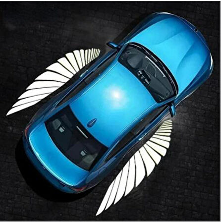 Mitsubishi Galant Araca Uyumlu Ayna Altı Melek Kanadı Işıgı