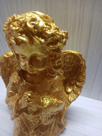 Evlilik Yıl Dönümü Hediyesi Kız Arkadaşa Doğum Günü Hediyesi Dua Eden Melek Figürü -  Polyester