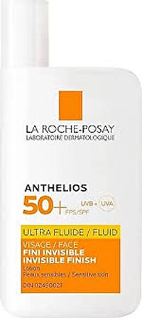 La Roche Posay Anthelios Uvmune Fluid 50+ Faktör Karma-Normal Ciltler İçin Renksiz Güneş Koruyucu Krem 50 ml