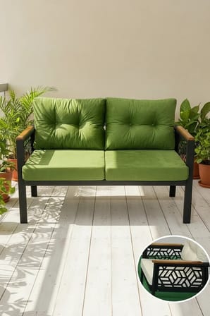 MELİSA Balkon-bahçe-kafe Çay Seti Koltuk Oturma Takımı-oturma Grubu,ofis Koltuğu 2'li