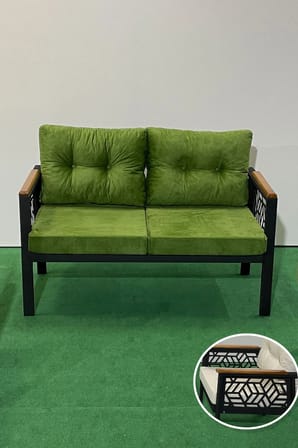 MELİSA Balkon-bahçe-kafe Çay Seti Koltuk Oturma Takımı-oturma Grubu,ofis Koltuğu 2'li