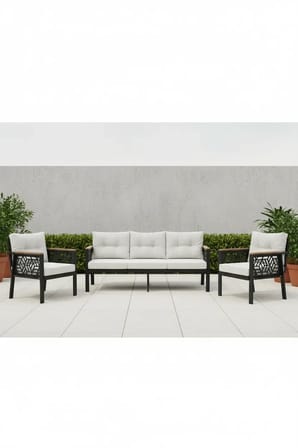 3+1+1 MELİSA Balkon-bahçe-kafe Çay Seti Koltuk Oturma Takımı-oturma Grubu,ofis Koltuğu