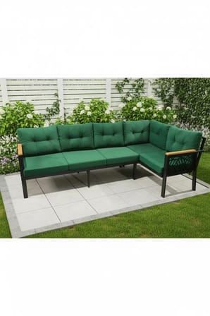 melisa 3+2 Köşe Yön değiştirilebilir Koltuk Takımı Balkon-bahçe-kafe-çay Seti fonksiyonel