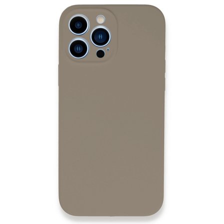İphone 13 Pro Kılıf Lansman Legant Silikon - Bej