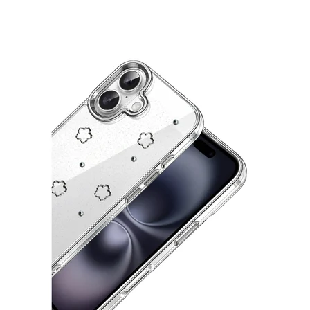 İphone 16 Fiyonk Desenli Kapak - Desen 2
