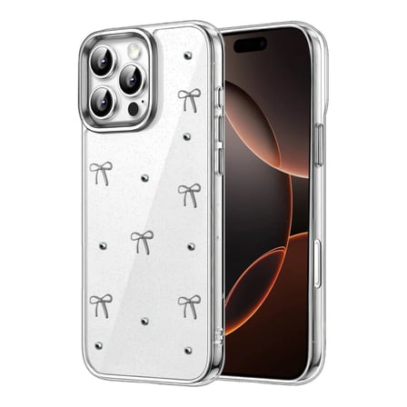 İphone 16 Fiyonk Desenli Kapak - Desen 5