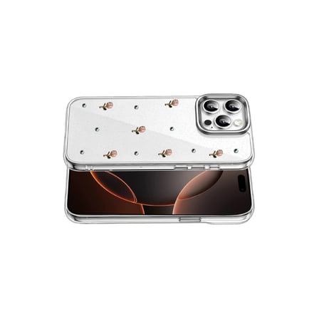 İphone 15 Fiyonk Desenli Kapak - Desen 6