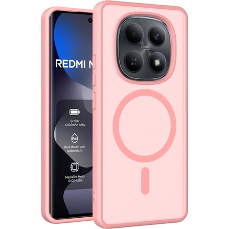 Redmi Note 15 4G Jota Magsafe Kapak - Pudra